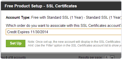 GoDaddy SSL证书过期时间