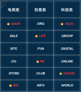 godaddy黑五活动域名注册只要9元