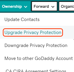 godaddy升级域名保护计划