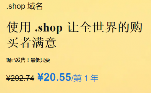 shop域名