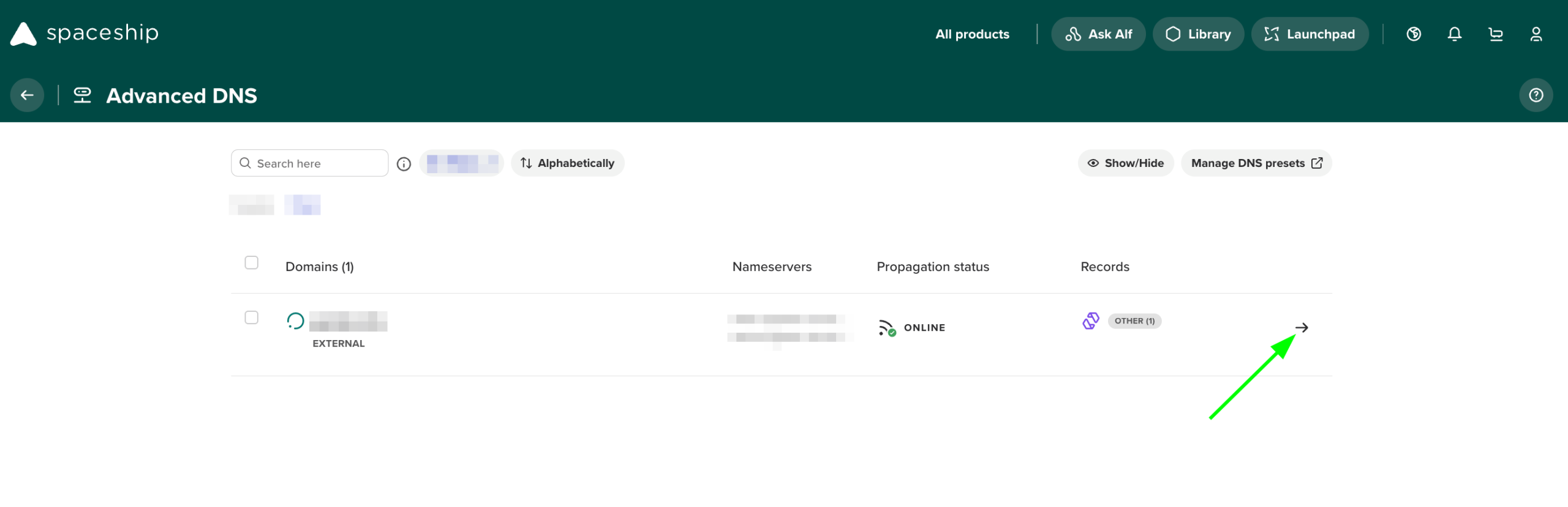 GoDaddy域名配置Spacemail DNS