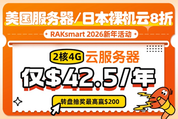 RAKsmart国外服务器优惠须知